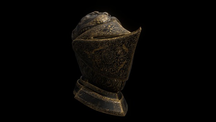 King Henry II's Lion Helmet 3D Model