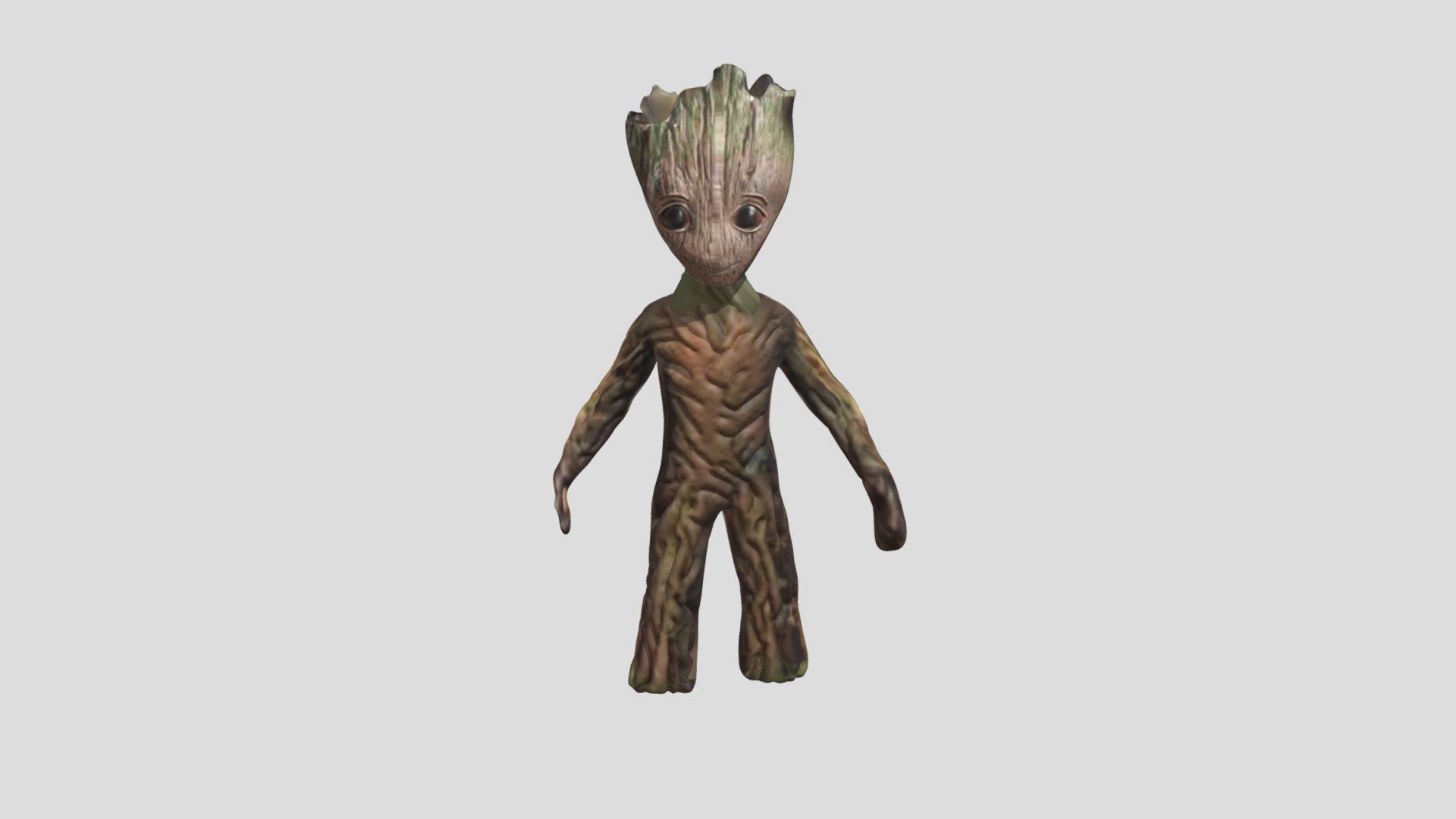 Baby Groot Download Free 3D model by Kali.Raj (Kali.Raj