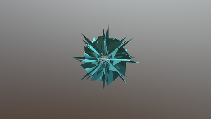 Abstract Cylinder 001 3D Model