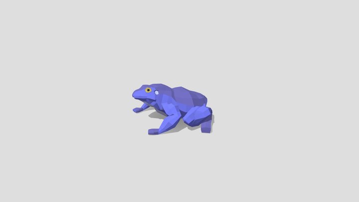 Frog 3D Model