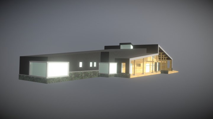 Apart Hotel Calafate - Coyhaique 3D Model