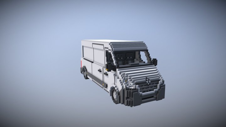 Renault Master 2010 3D Model