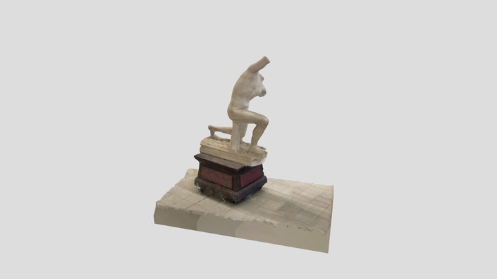Greek Statue 3D Model