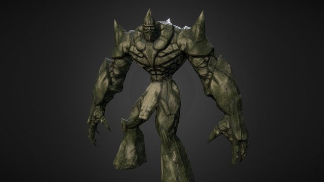 Golem Minion 3D Model