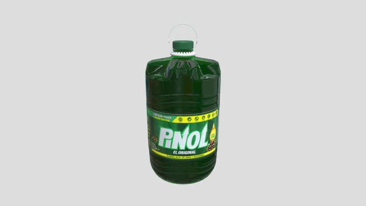 Cleaner Bidón - Pinol Original 3D Model