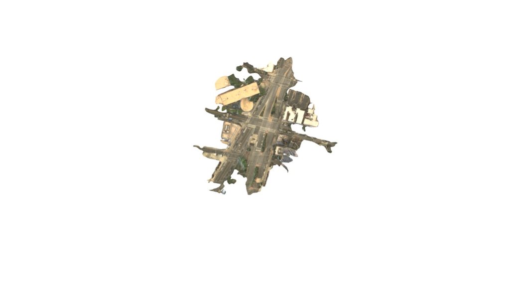 Crosswalk 168 Simplified 3d Mesh