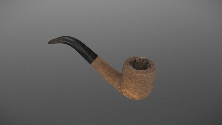 Курительная трубка ● Smoking pipe 3D Model