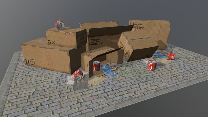 garbage 3D Model
