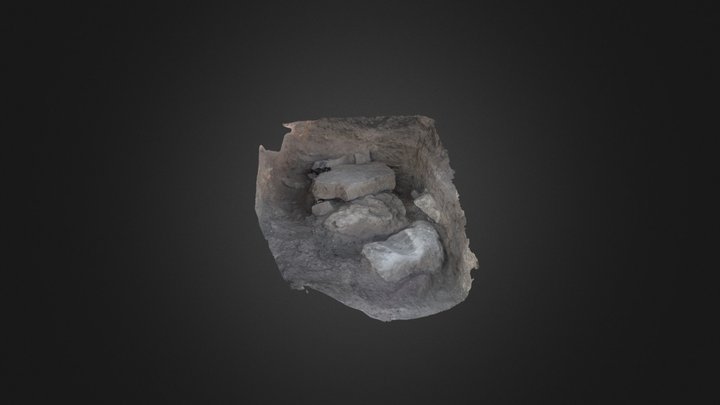 خربة الجارية، المنطقة (س) 3D Model