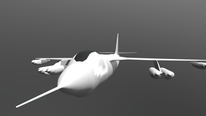 B-47 test 3D Model