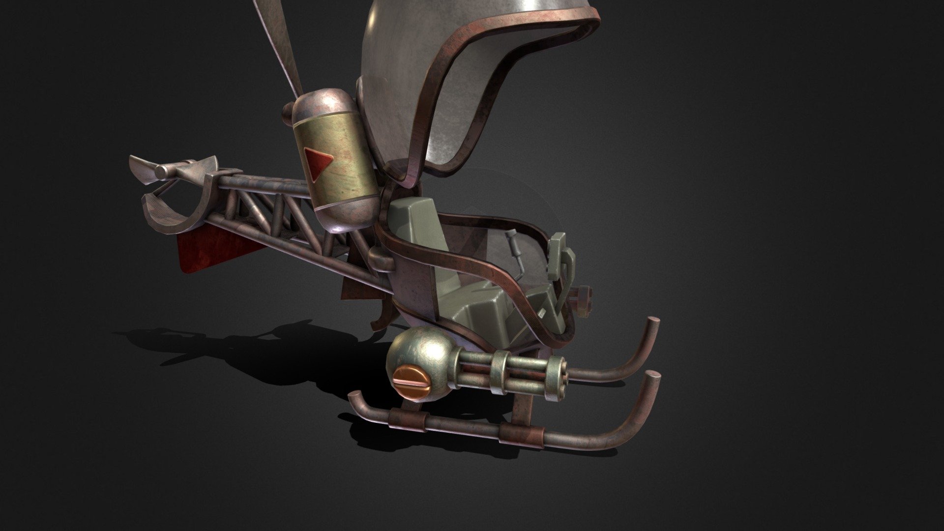 Slug Copter - 3D model by GMB (@ParkSeonGwang) [9924dcd] - Sketchfab