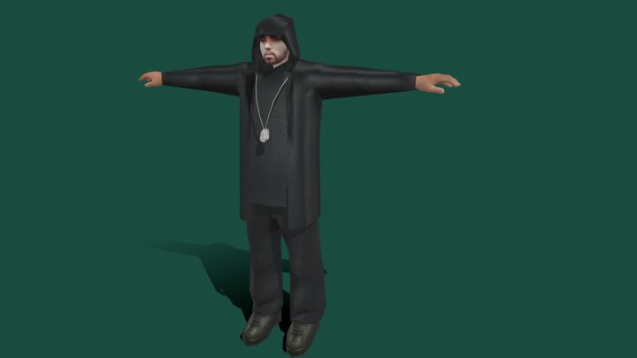 Eminem Test (low poly) – Free 3D Model STL