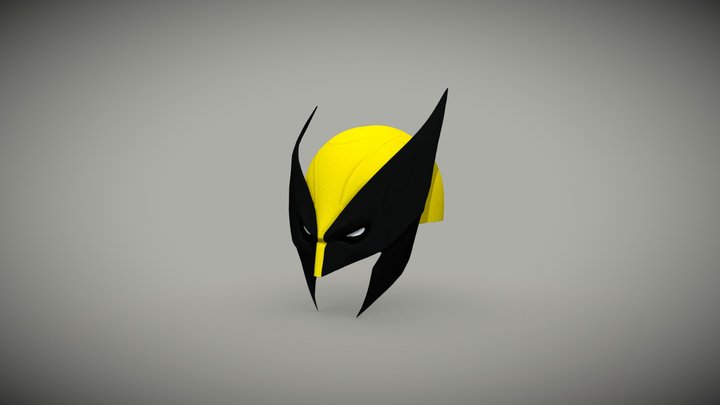 Wolverine Mask 3D Model