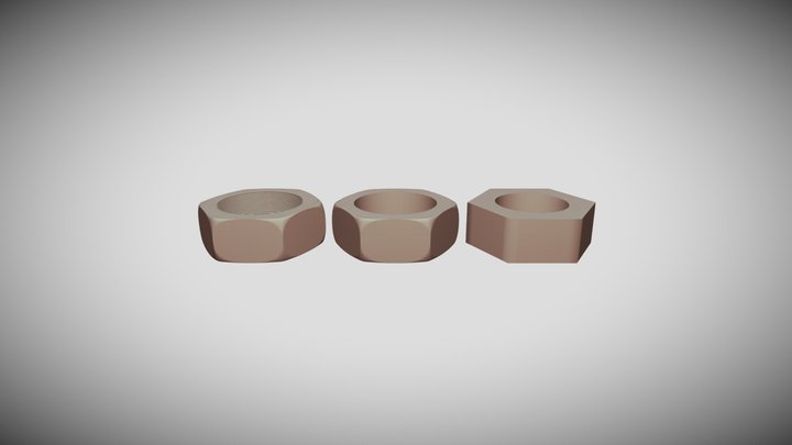 nuts_low_pl,high_pl 3D Model
