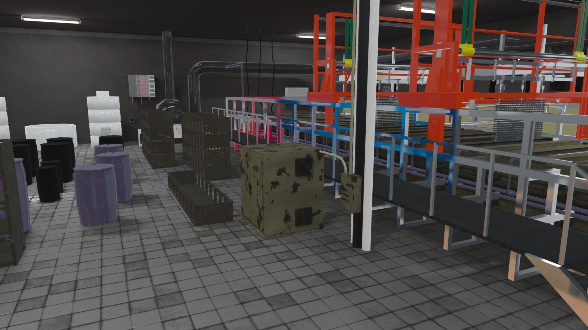 Virtual Factory - 3D model by U&W Viz (@UnW_Viz) [9927b9d] - Sketchfab