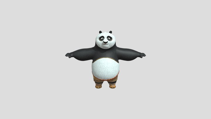 Kung Fu Panda 4  HD / KO 정식 버전 (2024) Movies 3D Model