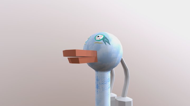 Goose Tower Model 3D Model
