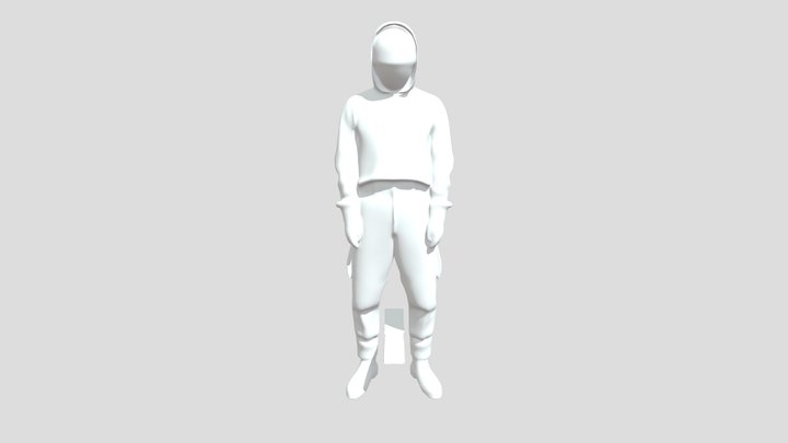 Static Pink Guards (Squid Game) 3D Model