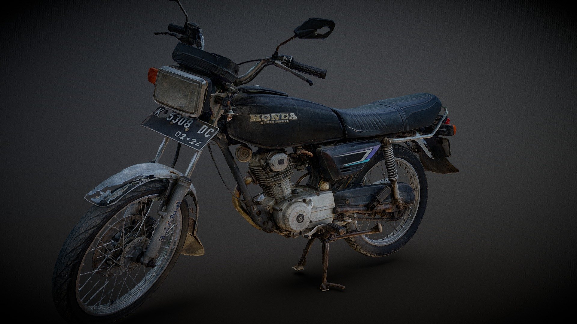 Motor Honda GL100