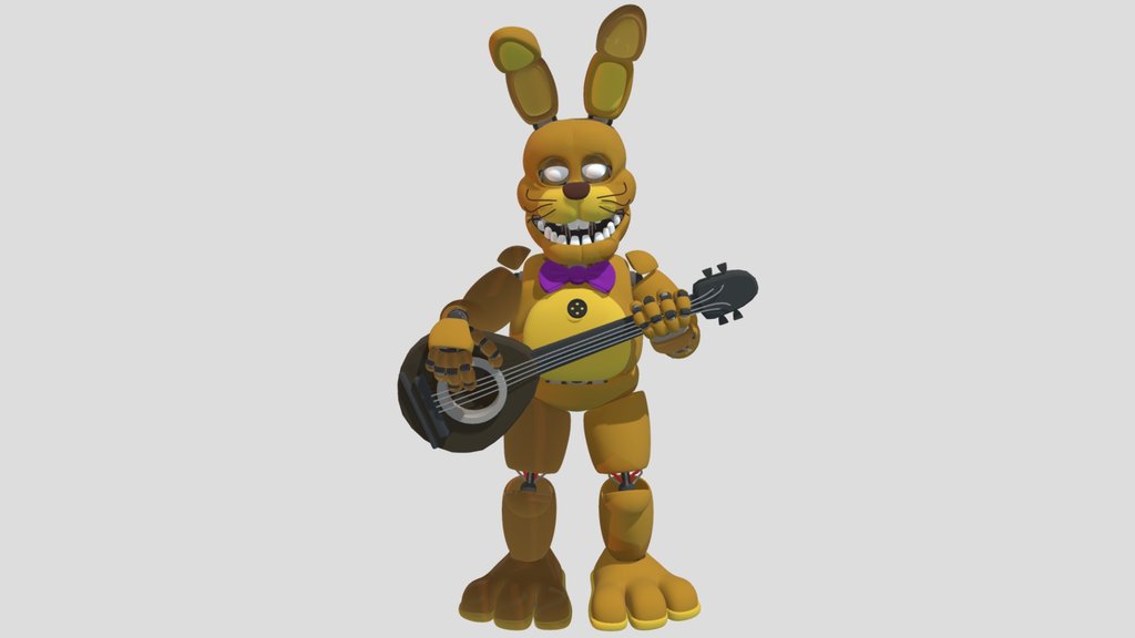 Mini Game Spring Bonnie by supcatt