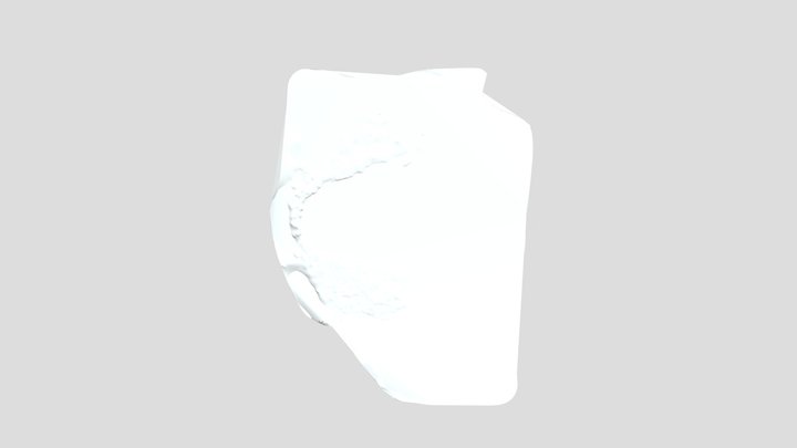 Zombie head 3D Model