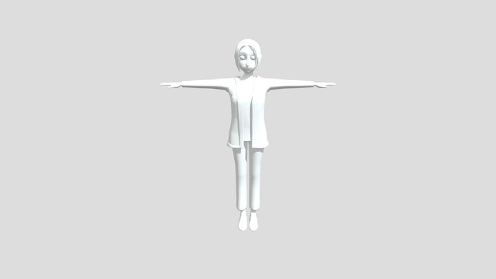 Girl 3D Model