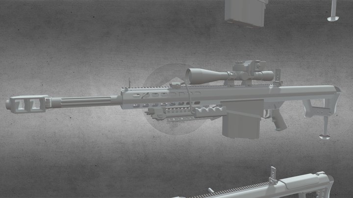 Barrett 3D Model