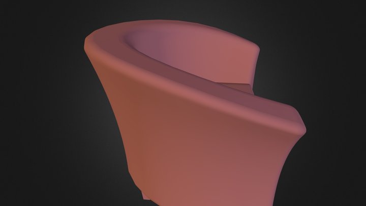 Bucket Chair.3DS 3D Model