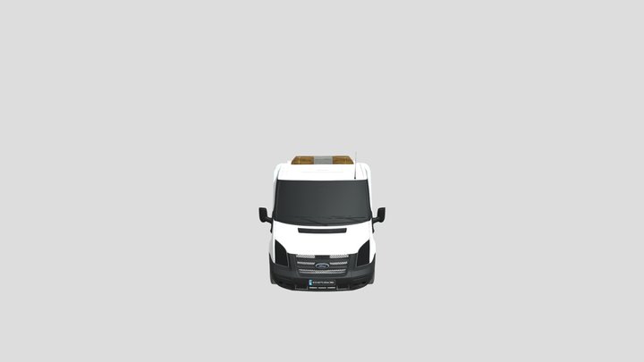 Ford Transit Tow-Truck 2006-2016 3D Model