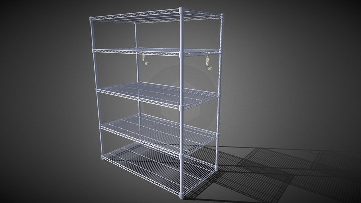Wire Rack Detail 15 Assem2 3D Model