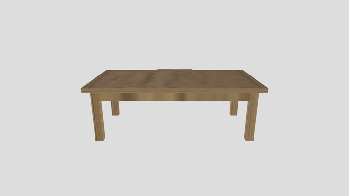 HolzTisch 3D Model