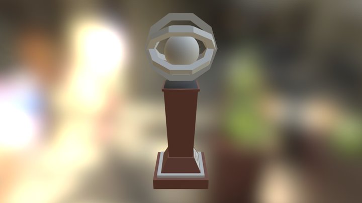 Newton Trophy 11 9 3D Model