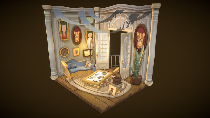 DAE Crib Retake - Royal Retreat 3D Model