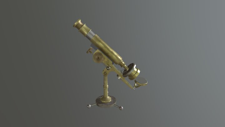 Microscope 3D Model