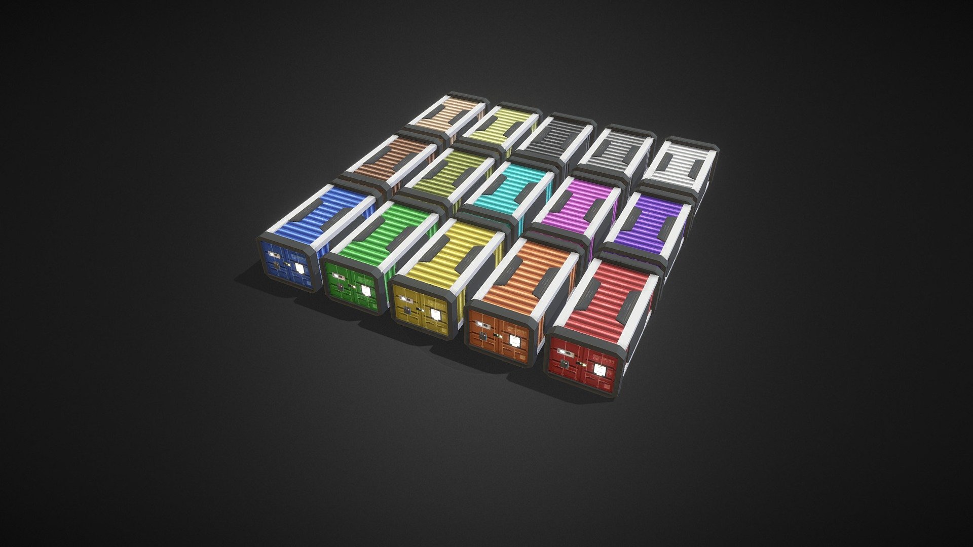 TerraGenesis: Landfall - Resource Containers - 3D model by rfarquerabao ...