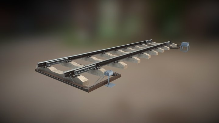 Track circuit 3D Model