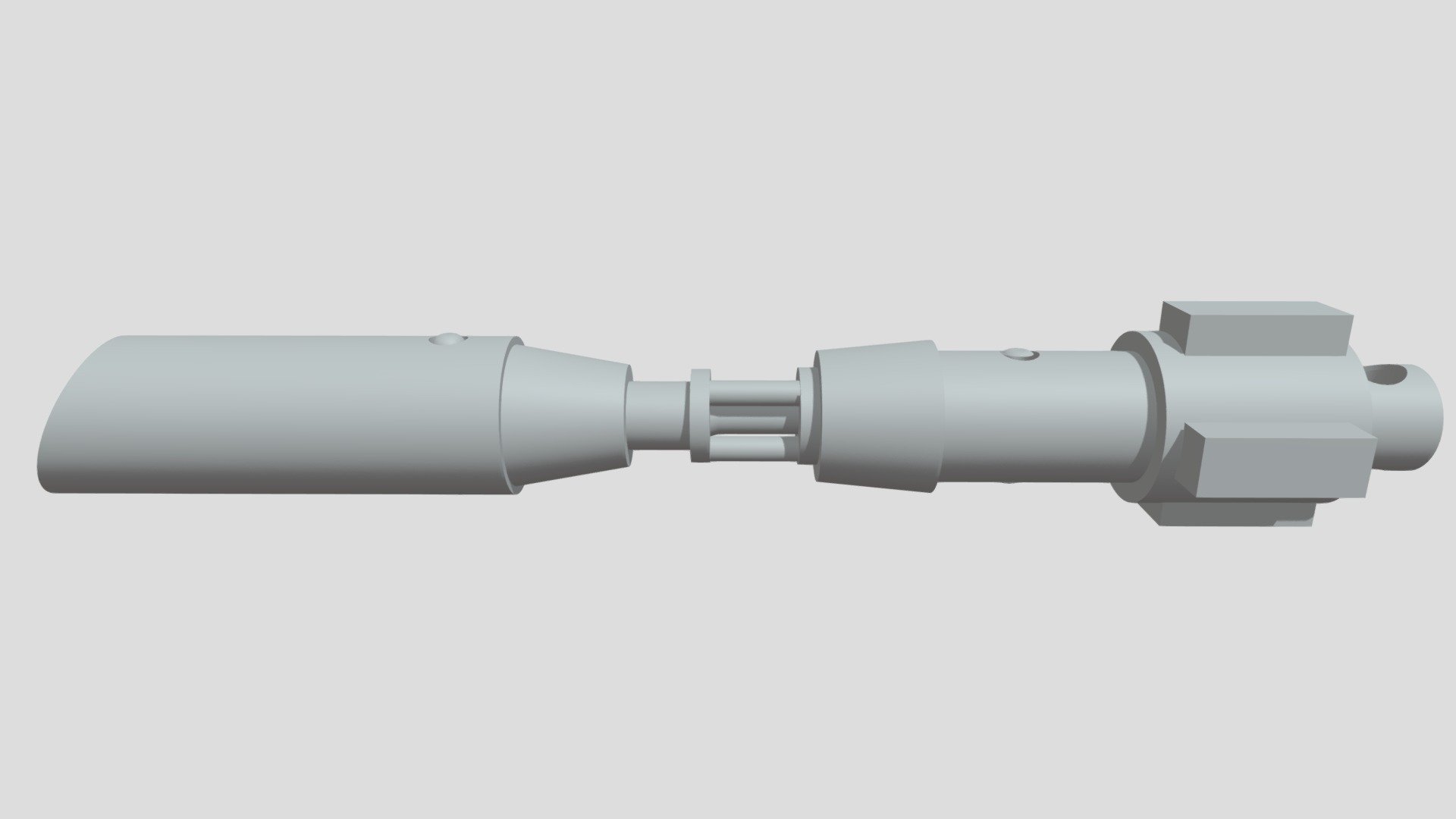 Khan  Lightsaberhilt V1 (1) - 3d Model By Jdoe15447 [993328e] - Sketchfab