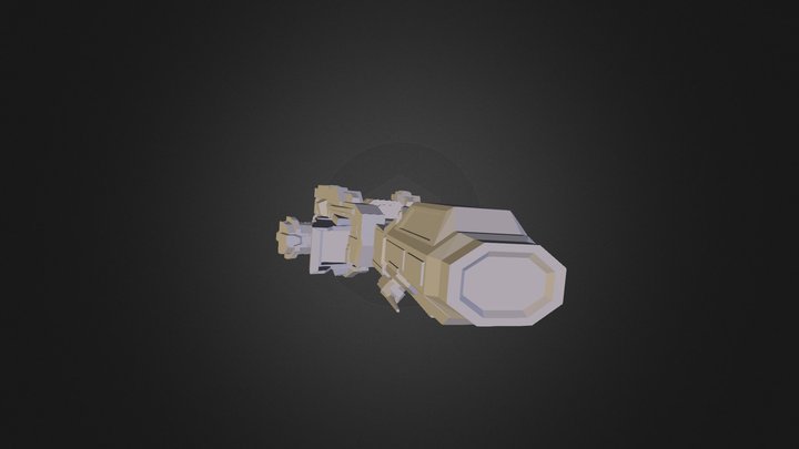 Viporian Destroyer 3D Model