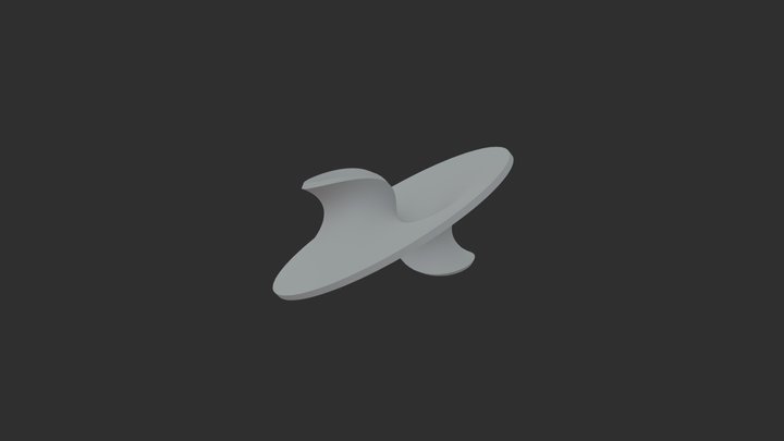 Planar Enneper 3D Model