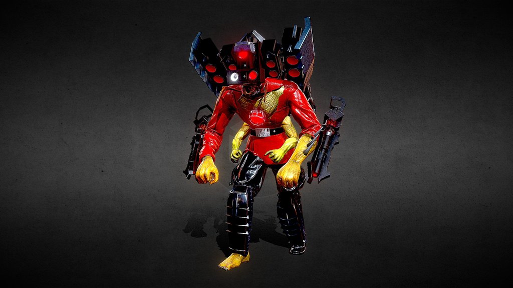 Zombie titan speakerman
