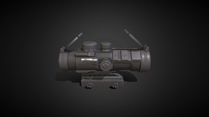 Vortex Spitfire 3x MITER 3D Model