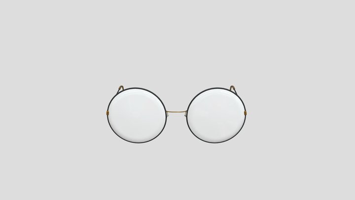 GLASSES/ LENTES CIRCULARES 3D Model