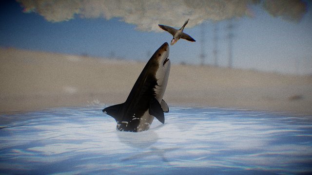Shark Ocean 3D Model