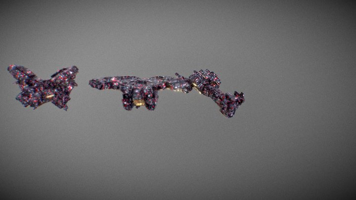 3Ship1Space 3D Model