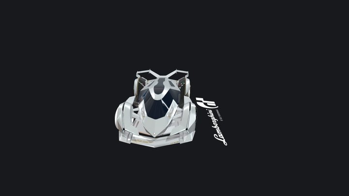 Lamborghini-gt-vision-gran-turismo-sdc 3D Model