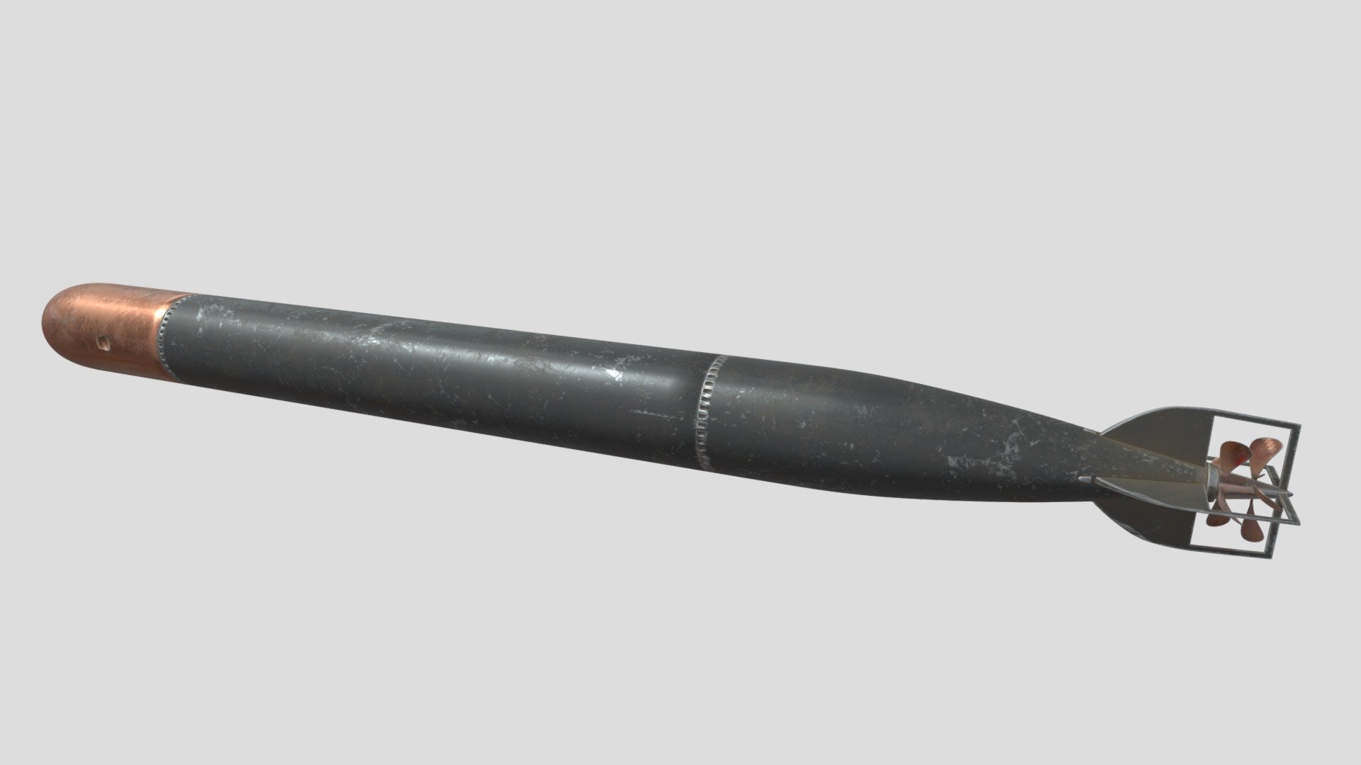 torpedo mk2 Download Free 3D model by AlanTinka [9936883] Sketchfab
