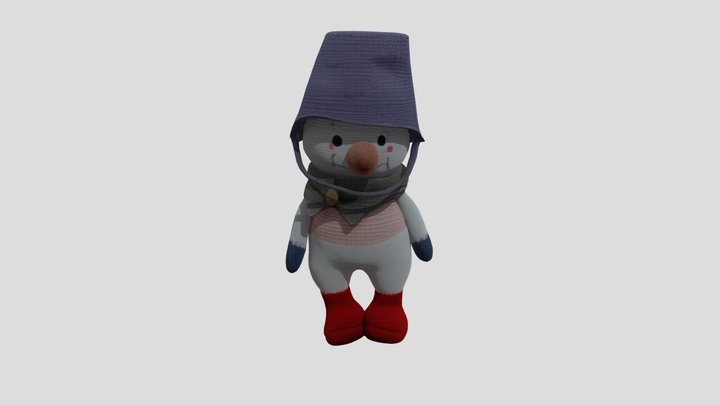 Cute Knitted Snowman Toy
