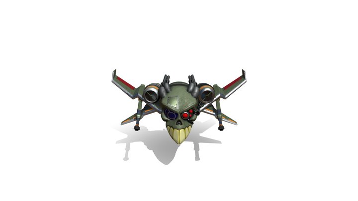 SkeleFighter 3D Model