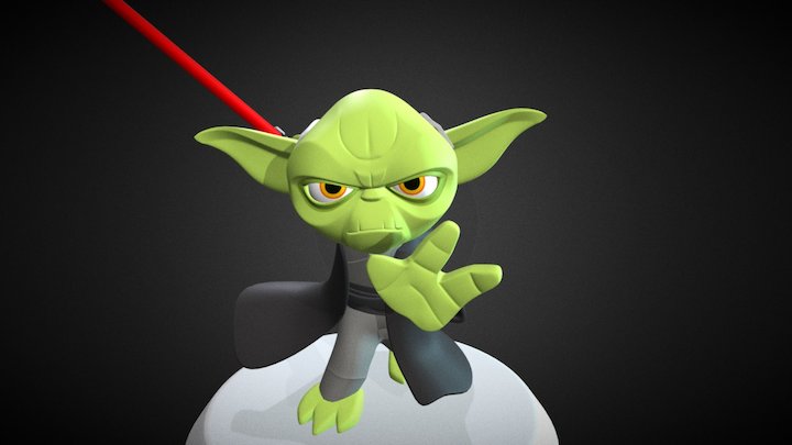 Yoda 3D Model