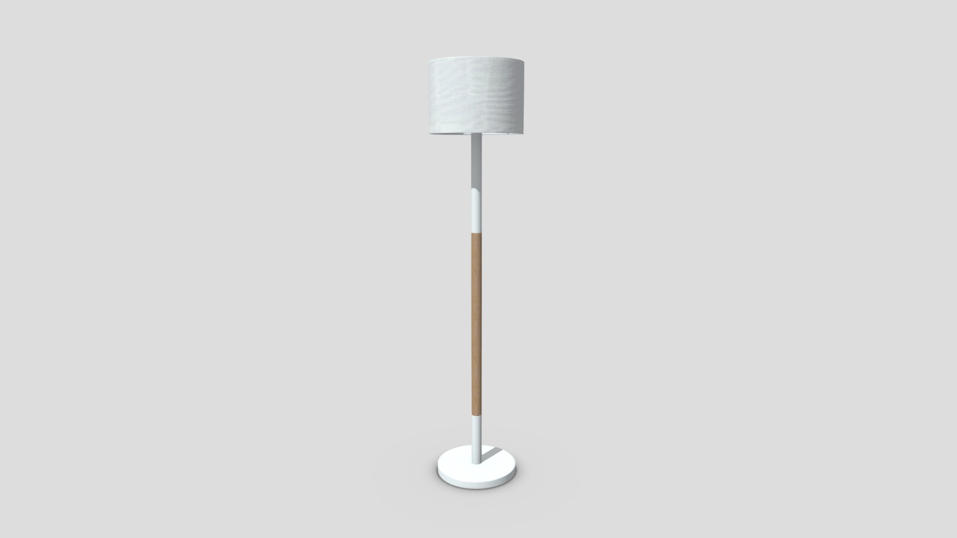 3D model Standing Lamp - This is a 3D model of the Standing Lamp. The 3D model is about chart.